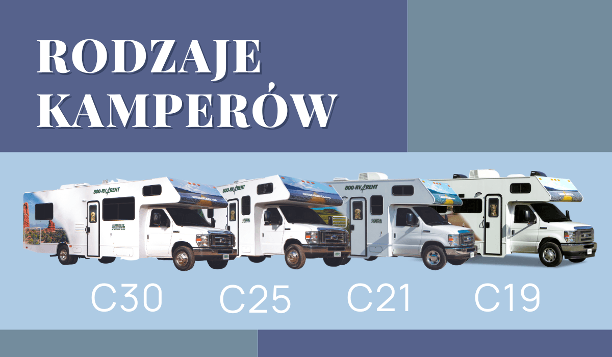 Rodzaje kamperów Cruise America